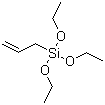 Allyltriethoxysilane molecular structure (CAS 2550-04-1)