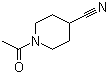 结构式 CAS# 25503-91-7, 1-乙酰基哌啶-4-甲腈