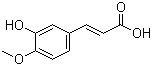 异阿魏酸分子结构 (CAS 25522-33-2)