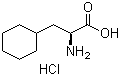 结构式 CAS# 25528-71-6, 环己基-L-丙氨酸盐酸盐