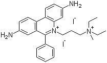 Propidium iodide molecular structure (CAS 25535-16-4)