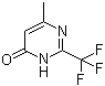 结构式 CAS# 2557-79-1, 6-甲基-2-(三氟甲基)嘧啶-4(3H)-酮