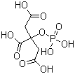 2-(磷酰氧基)-1,2,3-丙三羧酸分子结构 (CAS 2565-87-9)