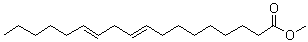 结构式 CAS# 2566-97-4, (9E,12E)-9,12-十八碳二烯酸甲酯