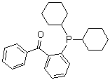 structure of CAS# 256926-87-1, [2-(Dicyclohexylphosphino)phenyl]phenylmethanone