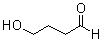 4-Hydroxybutyraldehyde molecular structure (CAS 25714-71-0)