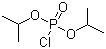 structure of CAS# 2574-25-6, Diisopropyl chlorophosphate;Phosphorochloridic acid diisopropyl ester; 2-(Chloro-propan-2-yloxy-phosphoryl)oxypropane