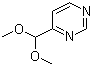 structure of CAS# 25746-87-6, 4-Dimethoxymethylpyrimidine