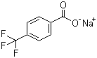 Sodium 4-trifluoromethylbenzoate molecular structure (CAS 25832-58-0)