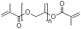 Poly(propylene glycol) dimethacrylate molecular structure (CAS 25852-49-7)