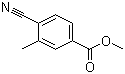 结构式 CAS# 25978-68-1, 4-氰基-3-甲基苯甲酸甲酯