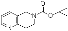 7,8-二氢-1,6-萘啶-6(5H)-甲酸叔丁酯分子结构 (CAS 259809-44-4)