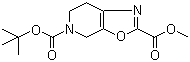 5-tert-Butyl 2-methyl 6,7-dihydrooxazolo[5,4-c]pyridine-2,5(4H)-dicarboxylate molecular structure (CAS 259809-74-0)
