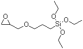 (3-Glycidyloxypropyl)triethoxysilane molecular structure (CAS 2602-34-8)