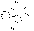 结构式 CAS# 2605-68-7, 2-(三苯基膦亚基)丙酸甲酯