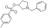 1-Benzyl-3-(tosyloxy)pyrrolidine molecular structure (CAS 26055-95-8)
