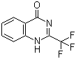 结构式 CAS# 26059-81-4, 2-三氟甲基-3H-喹唑啉-4-酮