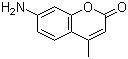 structure of CAS# 26093-31-2, Coumarin 120;7-Amino-4-methylcoumarin; 7-Amino-4-methyl-2H-chromen-2-one; 4-Methyl-7-aminocoumarin