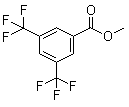 structure of CAS# 26107-80-2, 3,5-Bis(trifluoromethyl)benzoic acid methyl ester;Methyl 3,5-bistrifluoromethylbenzoate