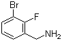 结构式 CAS# 261723-28-8, 3-溴-2-氟苯甲胺