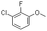 structure of CAS# 261762-56-5, 3-Chloro-2-fluoroanisole;1-Chloro-2-fluoro-3-methoxybenzene