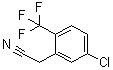 structure of CAS# 261763-26-2, 5-Chloro-2-(trifluoromethyl)benzeneacetonitrile;[5-Chloro-2-(trifluoromethyl)phenyl]acetonitrile