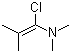 结构式 CAS# 26189-59-3, 1-氯-N,N,2-三甲基丙烯胺; 1-氯三甲基丙烯胺