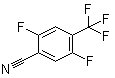 结构式 CAS# 261945-24-8, 2,5-二氟-4-(三氟甲基)苯甲腈