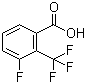 structure of CAS# 261951-80-8, 3-Fluoro-2-(trifluoromethyl)benzoic acid
