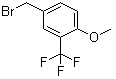 结构式 CAS# 261951-89-7, 4-甲氧基-3-(三氟甲基)溴苄