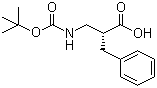 (R)-2-Benzyl-3-(tert-Butoxycarbonylamino)propanoic acid molecular structure (CAS 262301-38-2)