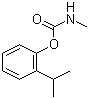 结构式 CAS# 2631-40-5, 异丙威; 2-异丙基苯基 N-甲基氨基甲酸酯