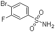结构式 CAS# 263349-73-1, 4-溴-3-氟苯磺酰胺