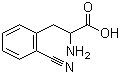 结构式 CAS# 263396-40-3, 2-氰基苯丙氨酸