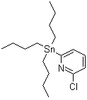 structure of CAS# 263698-99-3, 2-Chloro-6-(tributylstannyl)pyridine;2-(Tributylstannyl)-6-chloropyridine