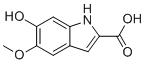 structure of CAS# 2638-99-5, 6-Hydroxy-5-methoxy-1h-indole-2-carboxylic acid