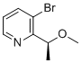 结构式 CAS# 2641451-44-5, (S)-3-溴-2-(1-甲氧基乙基)吡啶