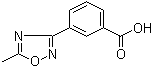 structure of CAS# 264264-32-6, 3-(5-Methyl-1,2,4-oxadiazol-3-yl)benzoic acid