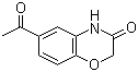 6-Acetyl-2H-1,4-benzoxazin-3(4H)-one molecular structure (CAS 26518-71-8)