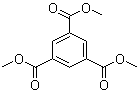 structure of CAS# 2672-58-4, Trimethyl trimesate;1,3,5-Tri(methoxycarbonyl)benzene; 1,3,5-Tricarbomethoxybenzene; 1,3,5-Tris(methoxycarbonyl)benzene; NSC 61883; Trimethyl 1,3,5-benzenetricarboxylate