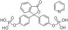 结构式 CAS# 267240-23-3, 酚酞二磷酸酯吡啶盐