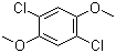 structure of CAS# 2675-77-6, Demosan;Chloroneb; 1,4-Dichloro-2,5-dimethoxybenzene