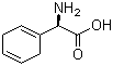 结构式 CAS# 26774-88-9, (R)-(-)-2-(2,5-二氢苯基)甘氨酸; (R)-alpha-氨基-1,4-环己二烯-1-乙酸