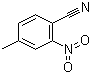 结构式 CAS# 26830-95-5, 4-甲基-2-硝基苯腈; 4-甲基-2-硝基苯甲腈