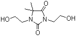 1,3-二羟乙基-5,5-二甲基海因分子结构 (CAS 26850-24-8)
