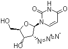 2'-Azido-2'-deoxyuridine molecular structure (CAS 26929-65-7)
