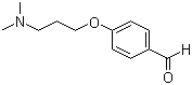 结构式 CAS# 26934-35-0, 4-[3-(二甲基氨基)丙氧基]苯甲醛