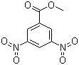 Methyl 3,5-dinitrobenzoate molecular structure (CAS 2702-58-1)