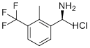 结构式 CAS# 2703745-60-0, (S)-1-(2-甲基-3-(三氟甲基)苯基)乙烷-1-胺盐酸盐