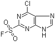 6-Chloro-9H-purine-2-sulfonyl fluoride molecular structure (CAS 2706-92-5)